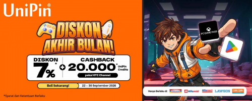 Diskon Akhir Bulan Double Cuan, Beli Pakai OTC Sekarang Juga!